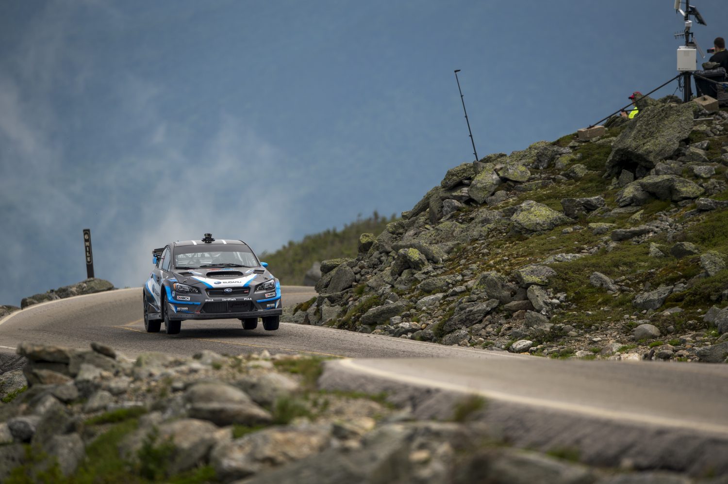 David Higgins - Subaru Impreza - Mount Washington 2017 (Foto: Ben Haulenbeek / Subaru Rally Team USA)