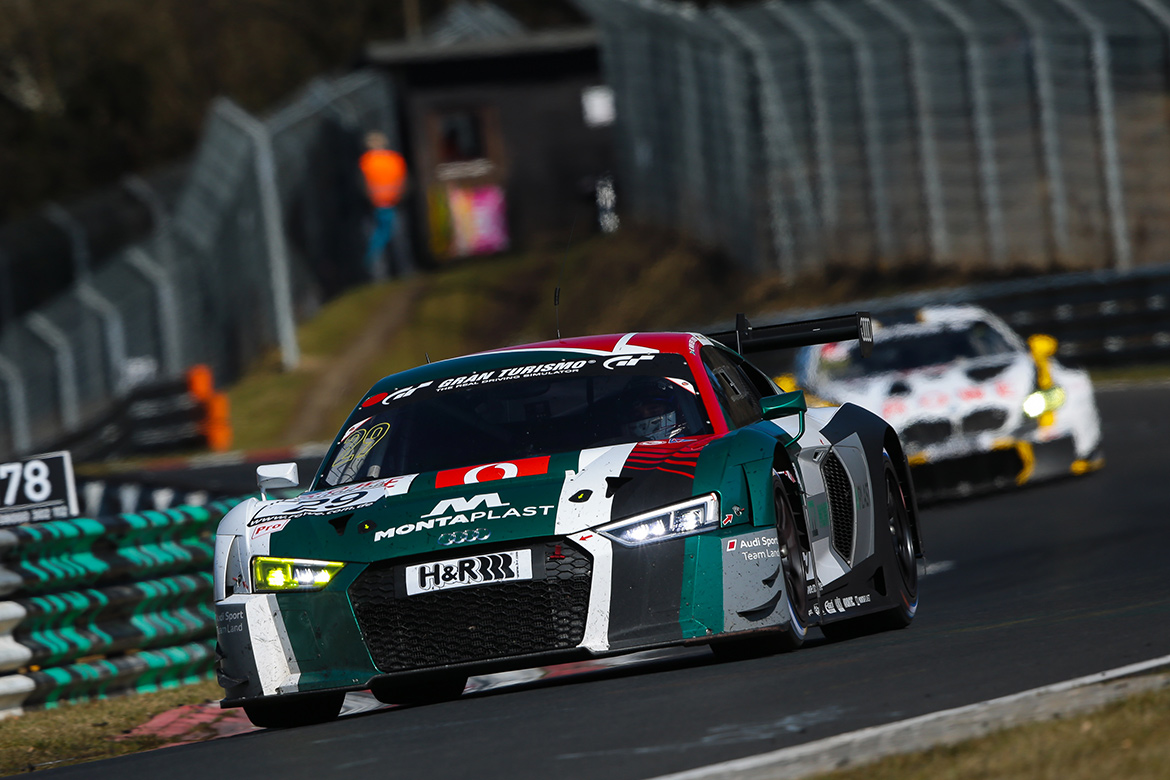 Land Motorsport Audi R8 LMS - VLN1 2017 (Foto: Jan Brucke/VLN)