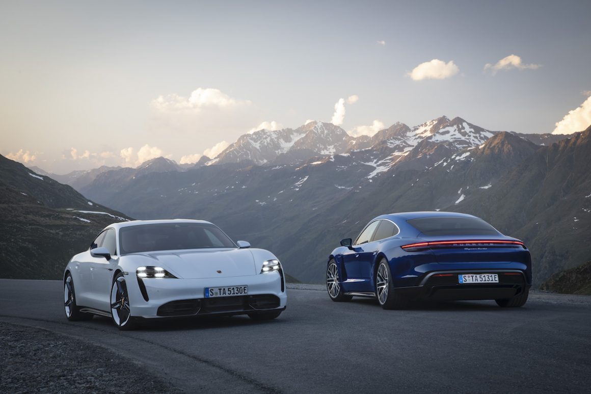 Porsche Taycan Turbo S und Taycan Turbo (Photography: Christoph Bauer, Postproduction: Wagnerchic – www.wagnerchic.com)