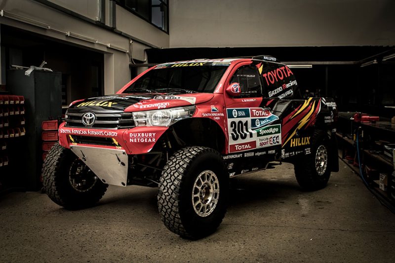 Toyota Hilux Evo für die Dakar Rally 2017 (Foto: Toyota)