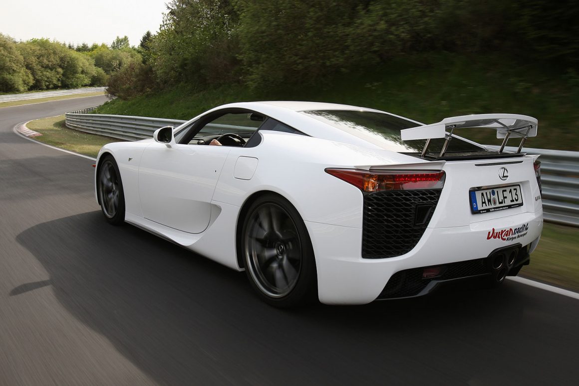 Lexus LFA auf der Nordschleife (Foto: Lexus)