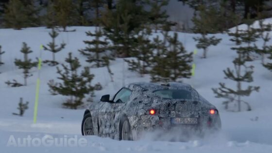 2018 Toyota Supra Mk5 Erlkönig (Screenshot Youtube/AutoGuide.com)