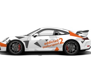 Der Porsche 991.2 GT3 im addicted to motorsport Look