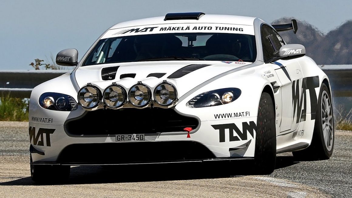 Aston Martin Vantage GT4 (Screenshot Youtube/Checkpoint Rallye)