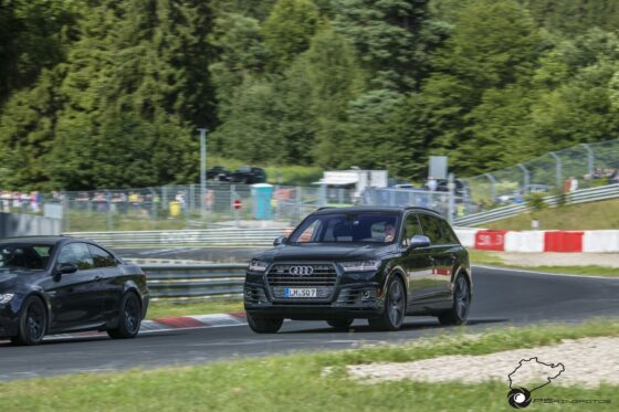 Audi SQ7 auf der Nordschleife (Foto: PSringfotos)