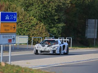 McLaren Erlkönig an der Nürburgring Nordschleife (Foto: PSringfotos)