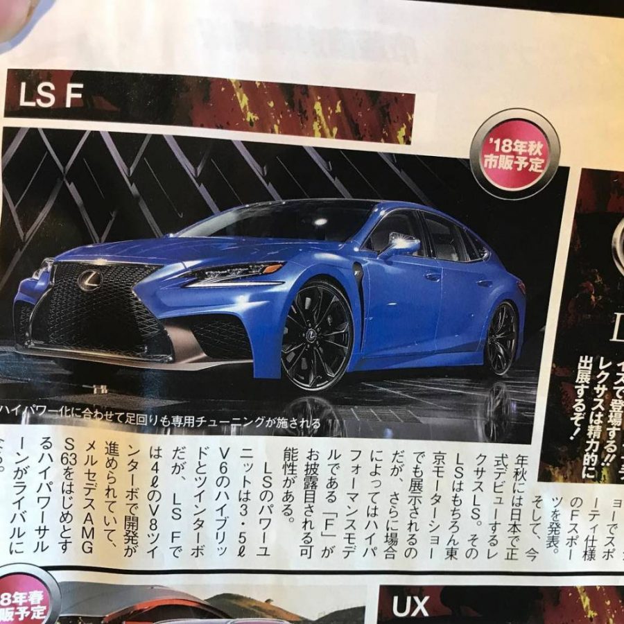 Lexus LS F (Foto: Instagram/jzsinternational)