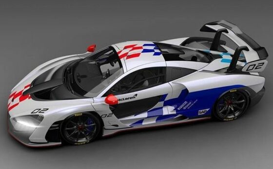 McLaren Senna im Retro-Look (Grafik: only.p15)