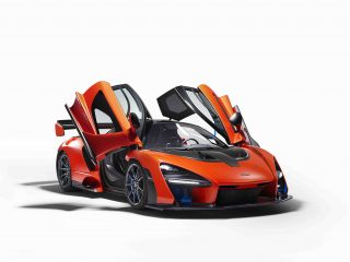 Flügeltüren gibts beim neusten Tracktool selbstverständlich auch wieder (Foto: McLaren)