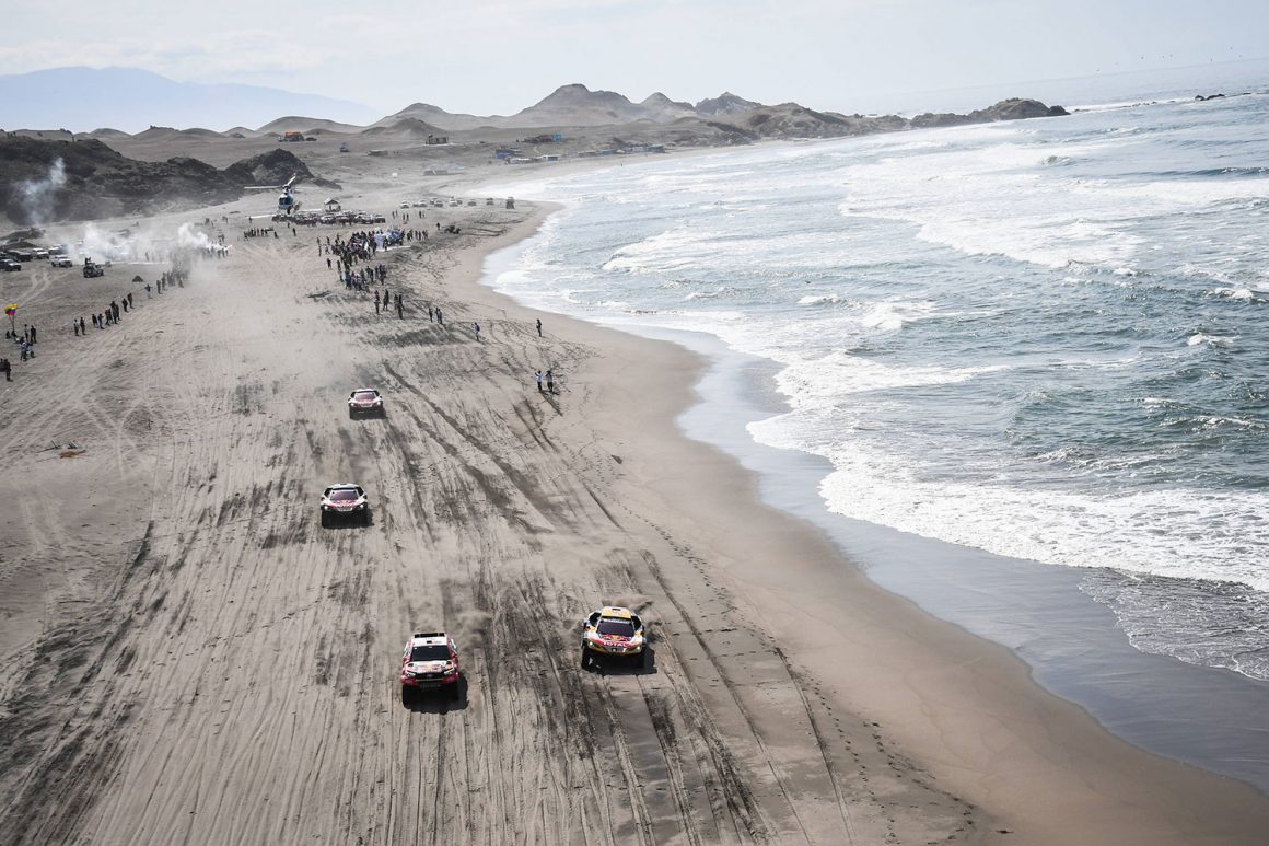 Start zu Etappe 4 der Rally Dakar 2018 (Foto: Red Bull Content Pool)
