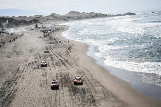 Start zu Etappe 4 der Rally Dakar 2018 (Foto: Red Bull Content Pool)