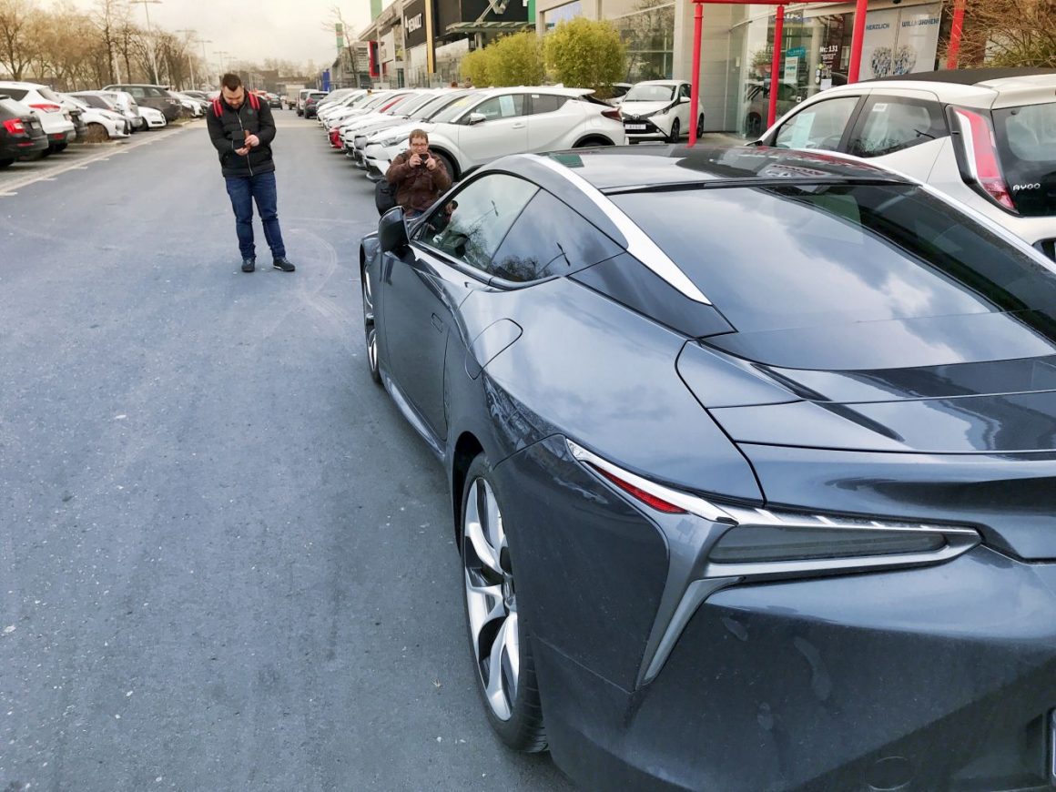 Zum Abschluss noch ein paar Fotos! Lexus LC 500