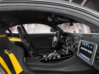 Innenraum des Mercedes AMG GT R Safetycar (Foto: Mercedes)