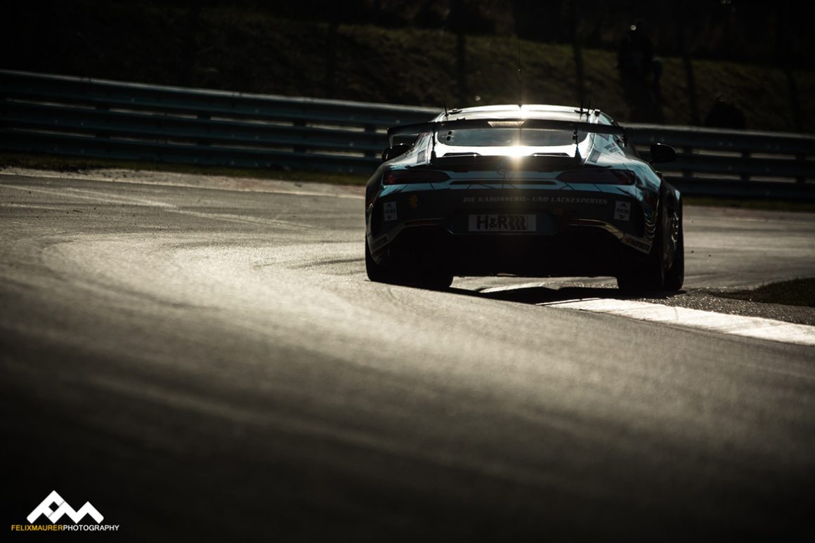 Black Falcon Mercedes AMG GT4 - VLN2 2018 (Foto: Felix Maurer)