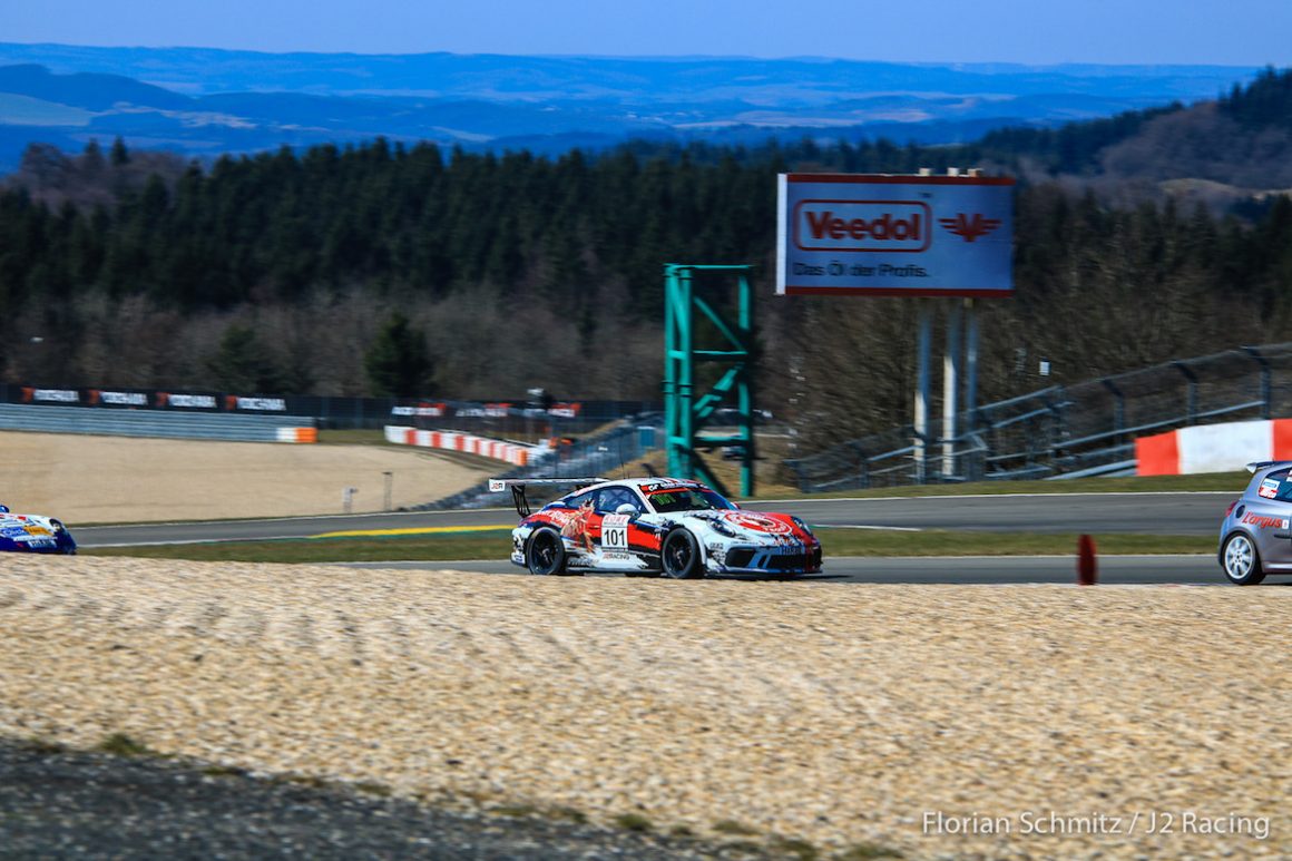 Porsche 991 GT3 Cup - J2 Racing - VLN2 2018 (Foto: Florian Schmitz)