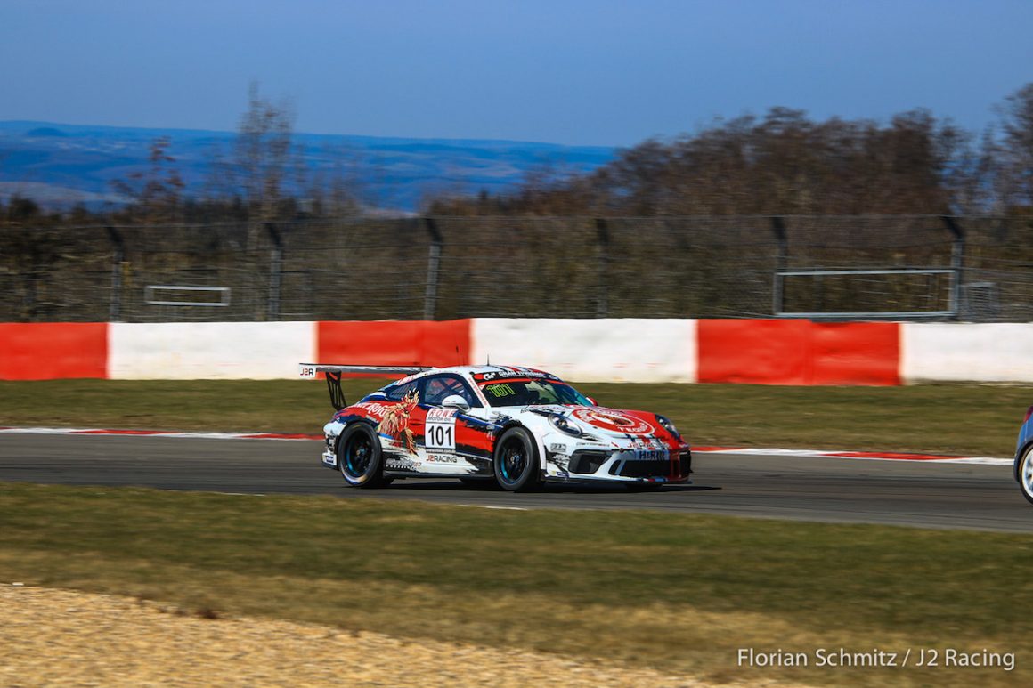 Porsche 991 GT3 Cup - J2 Racing - VLN2 2018 (Foto: Florian Schmitz)