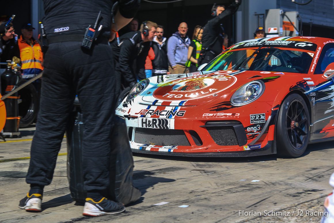 Porsche 991 GT3 Cup - J2 Racing - VLN2 2018 (Foto: Florian Schmitz)