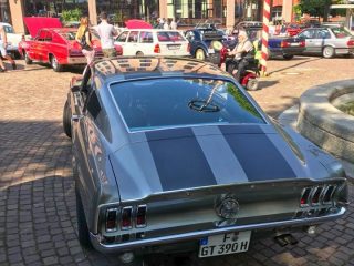 Ford Mustang Fastback - Einer der Hingucker bei Bebras Motortag 2018 (Foto: Robin Laudemann)