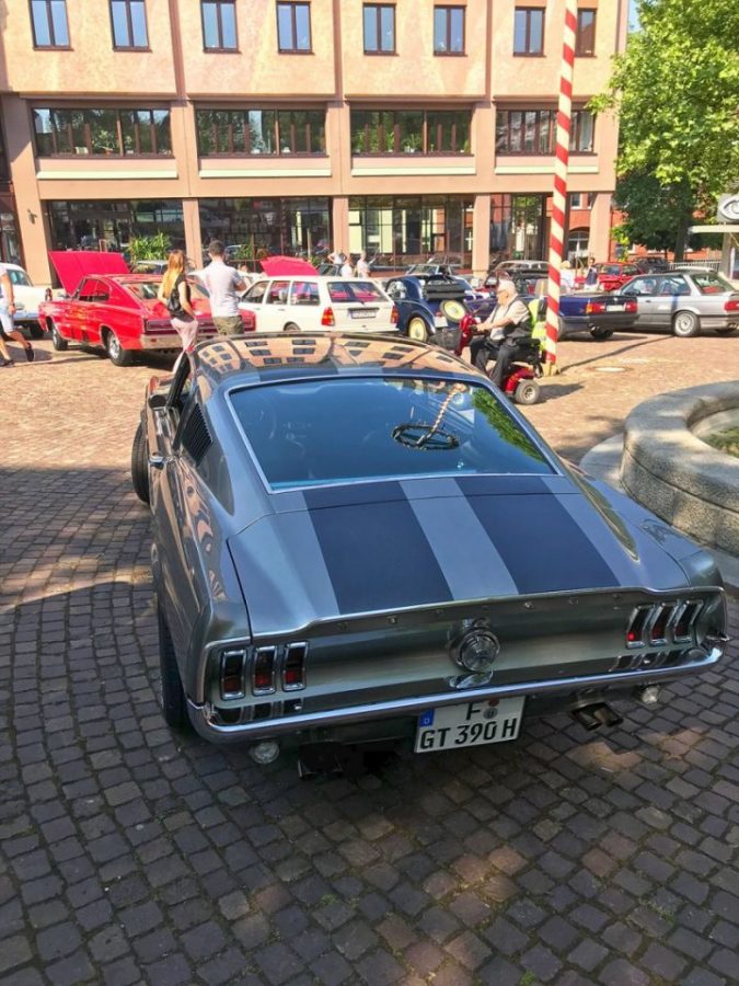 Ford Mustang Fastback - Einer der Hingucker bei Bebras Motortag 2018 (Foto: Robin Laudemann)