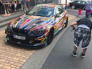 BMW E92 M3 im Le Mans Style - Bebras Motortag 2018 (Foto: Robin Laudemann)