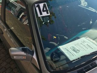 Ohne Startnummer ging es natürlich nicht (Foto: Robin Laudemann)