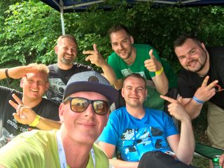 Mattes und die addicted to motorsport Crew beim 24h-Rennen 2017