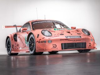 Porsche 911 RSR im Sau-Look für Le Mans 2018 (Foto: Porsche)