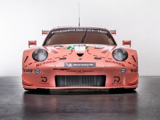 Porsche 911 RSR im Sau-Look für Le Mans 2018 (Foto: Porsche)