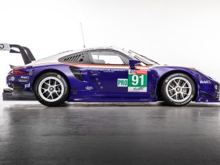 Porsche 911 RSR im Rothmans-Look für Le Mans 2018 (Foto: Porsche)
