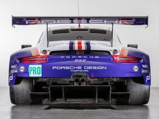 Porsche 911 RSR im Rothmans-Look für Le Mans 2018 (Foto: Porsche)