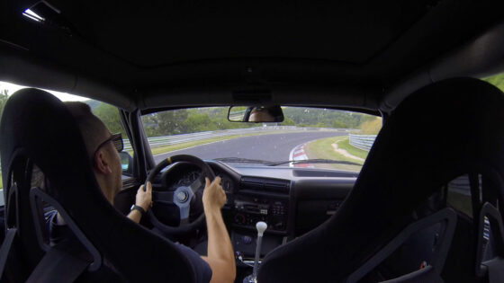 Fritz auf einer ziemlich zügigen Nordschleifen-Runde