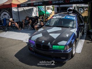 Der BMW E36 Compact der Smoke Junkies - BMW Syndikat Asphaltfieber 2018