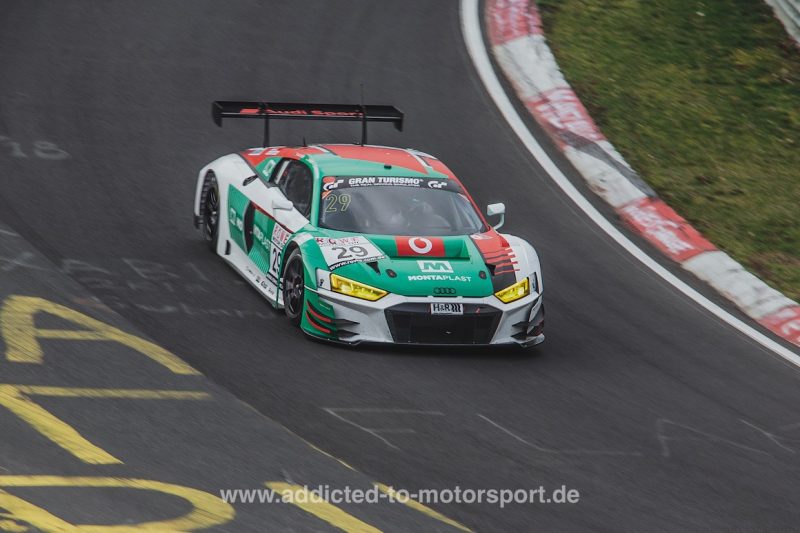 Land Motorsport Audi R8 LMS - VLN1 2019 (Foto: Robin Laudemann)