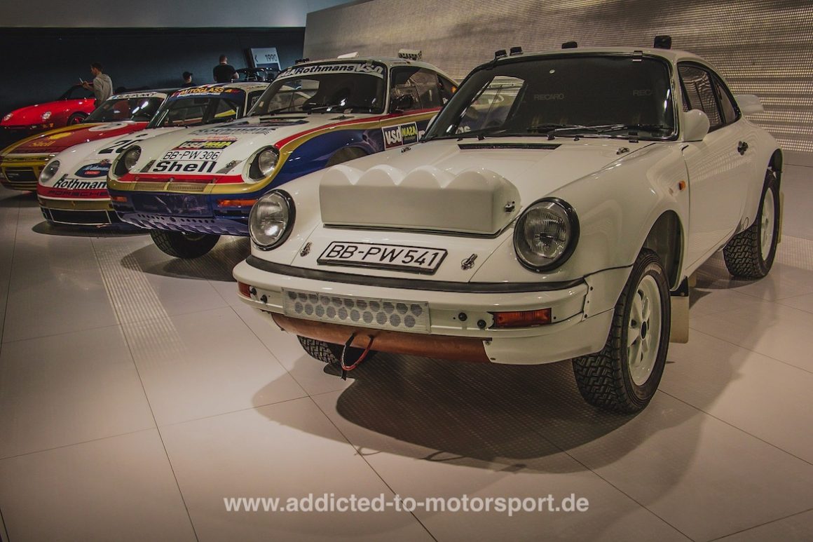 Porsche 911 SC Dakar - Auch so etwas findet man im Porsche Museum