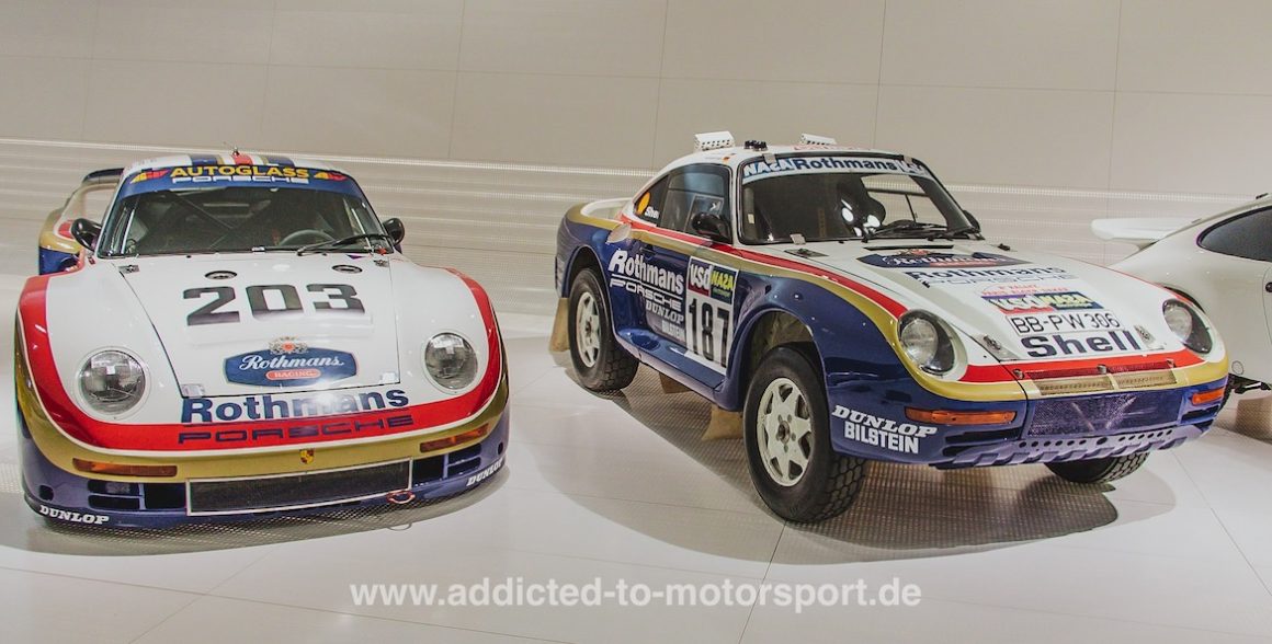 Zwei mal Porsche 959 - Einmal für die Rennstrecke und einmal für das Gelände