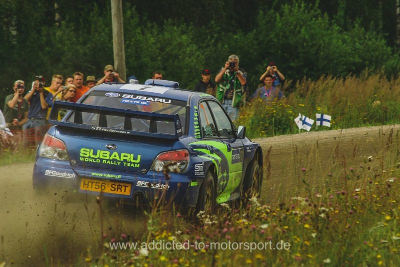 Petter Solberg - Subaru Impreza WRC - Rally Finland 2007