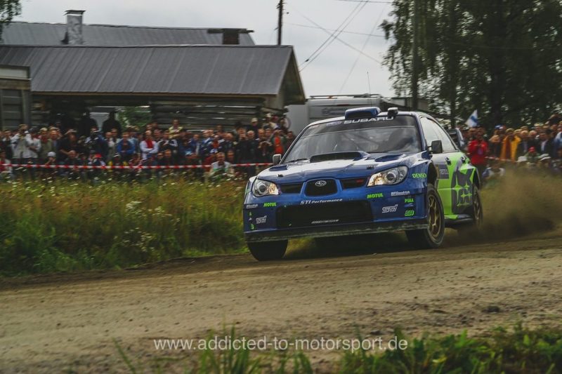 Petter Solberg - Subaru Impreza WRC - Rally Finland 2007