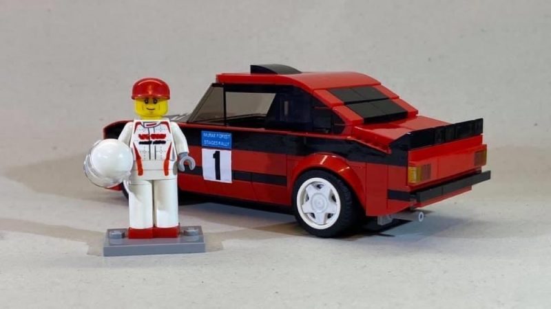 Colin McRaes Ford Escort - Lego Idea by Alan Rodger
