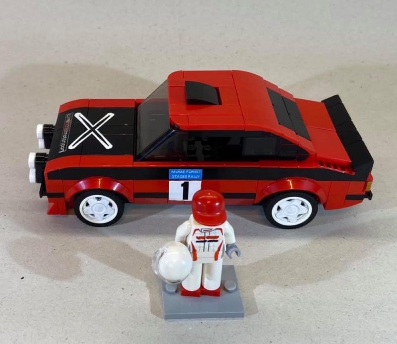 Colin McRaes Ford Escort - Lego Idea by Alan Rodger