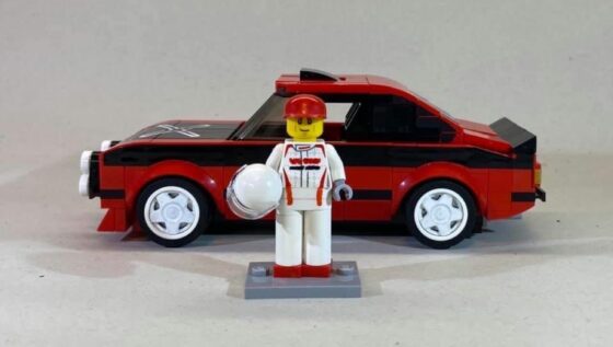 Colin McRaes Ford Escort - Lego Idea by Alan Rodger