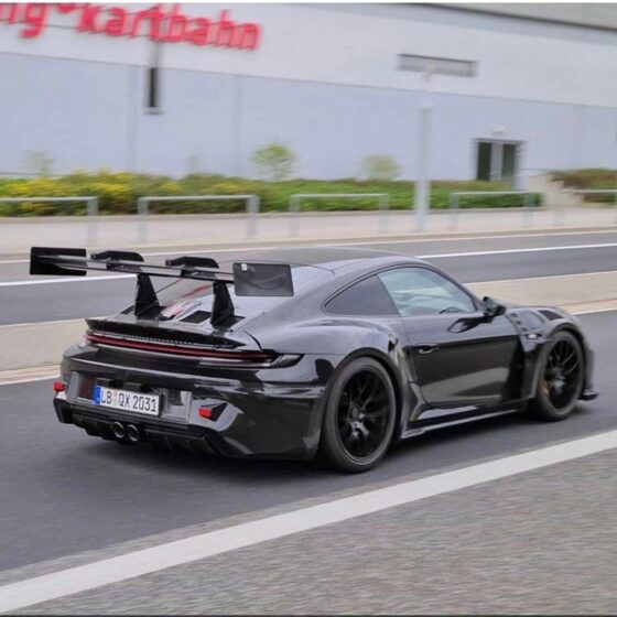 Porsche 992 GT3 RS Erlkönig am Nürburgring (IG/felixtkon)