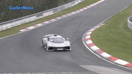 Mercedes-AMG One auf der Nordschleife (YouTube/CarSpyMedia)
