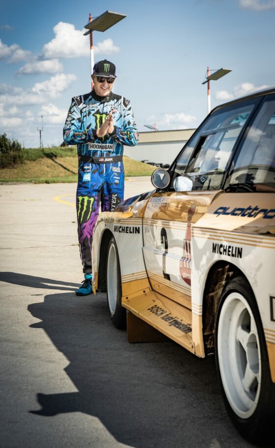 Neue Partnerschaft: Ken Block & Audi (Foto: Audi)