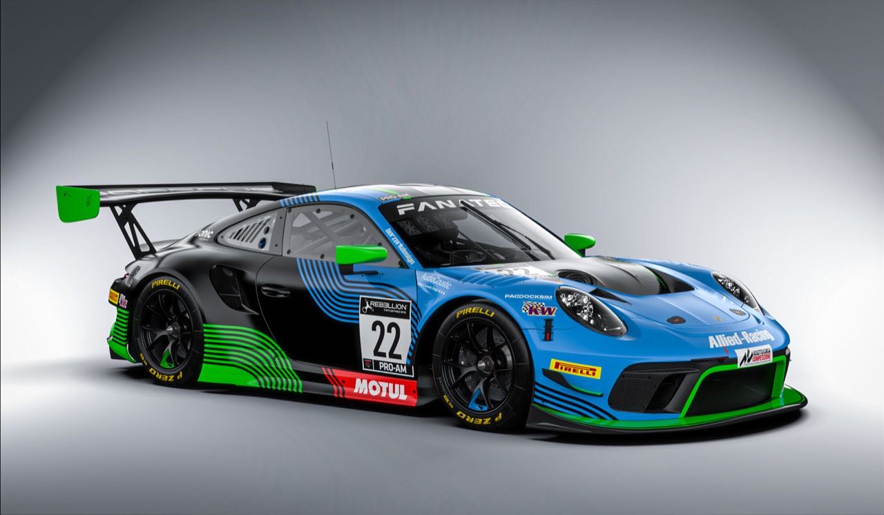 Allied-Racing Porsche 911 GT3 R für ADAC GT Masters 2022 (Foto: ADAC Motorsport)