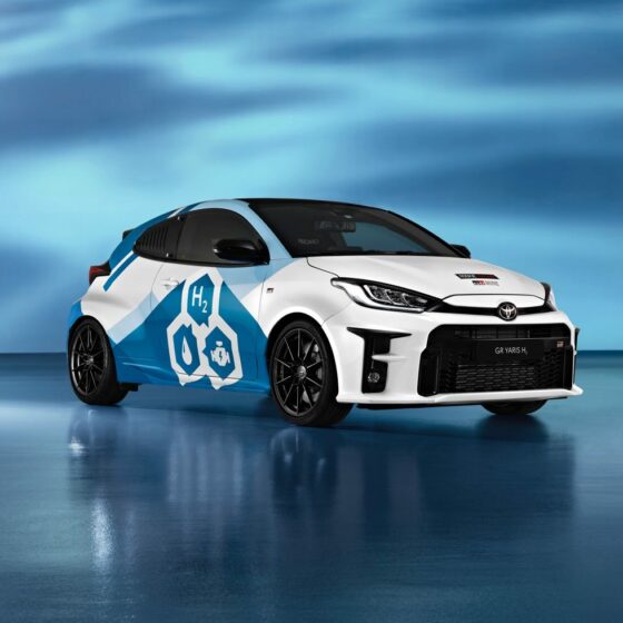 Toyota GR Yaris mit Wasserstoff-Verbrennungsmotor (Foto: Toyota)