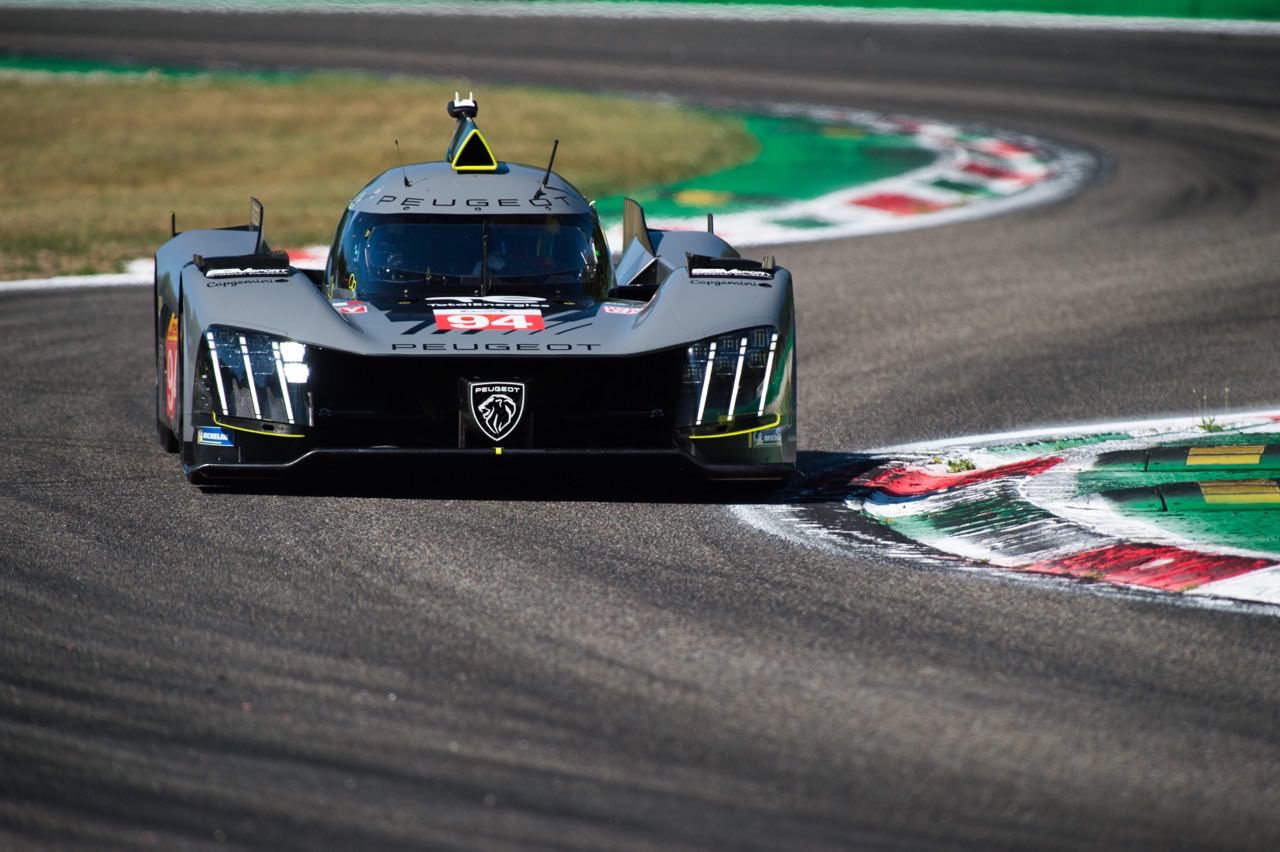 Peugeot 9X8 - Monza 2022 (Foto: Jan Patrick Wagner/focuspackmedia.com via FIA WEC)