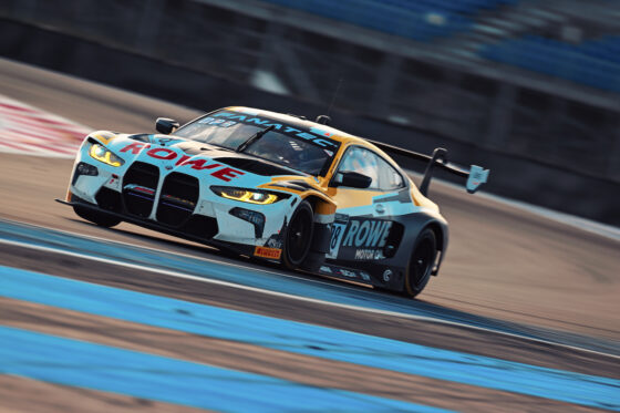 BMW M4 GT3 beim Test in Le Castellet (Foto: BMW)