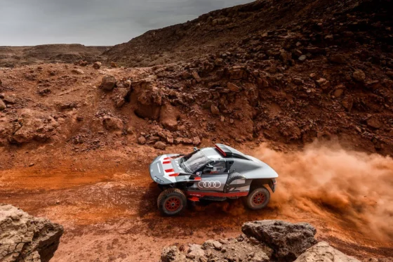 Audi RS Q e-tron E2 - Test September 2022 (Foto: Audi Sport)