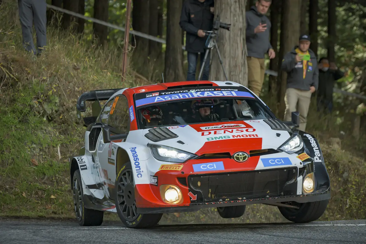 Toyota GR Yaris Rally1 - Rally Japan 2022 (Foto: Toyota)