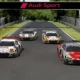 Die Designs der vier Werks-Audi R8 LMS GT3 für das 24h Rennen 2023 (Foto: Audi)